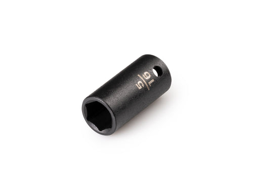 1/4 Inch Drive x 5/16 Inch Shallow 6-Point Impact Socket