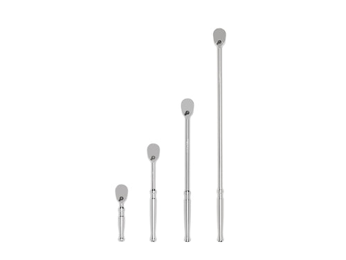 3/8 Inch Drive Non-Quick-Release Ratchet Set, 4-Piece (4-1/2, 8, 12, 18 in.)