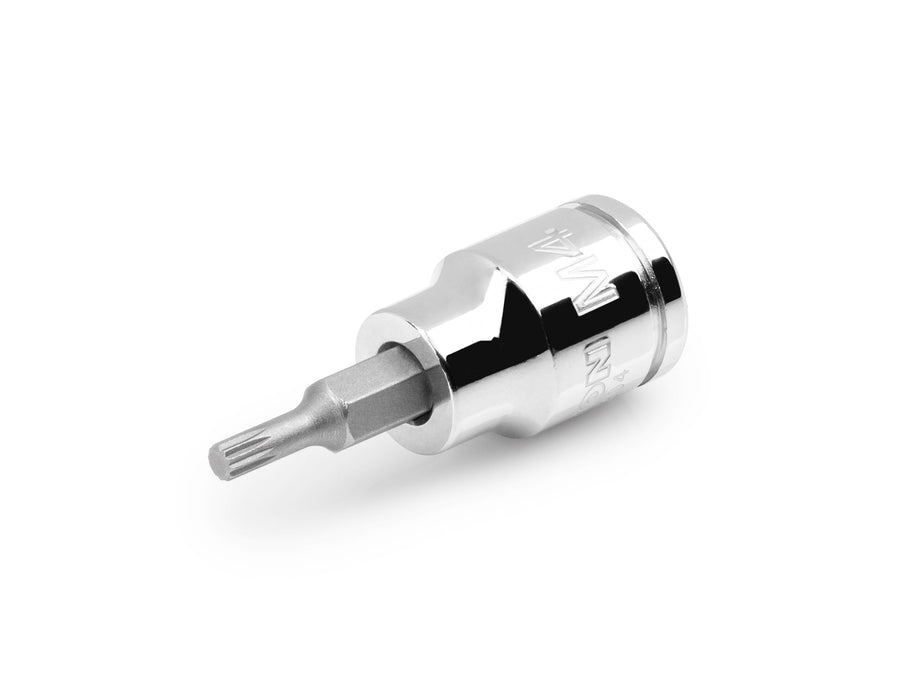 3/8 Inch Drive x M4 Triple Square Bit Socket