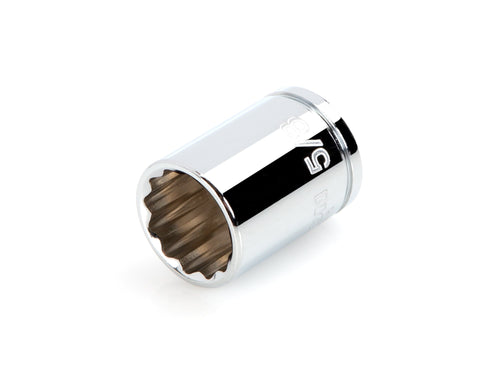 3/8 Inch Drive x 5/8 Inch Shallow 12-Point Socket