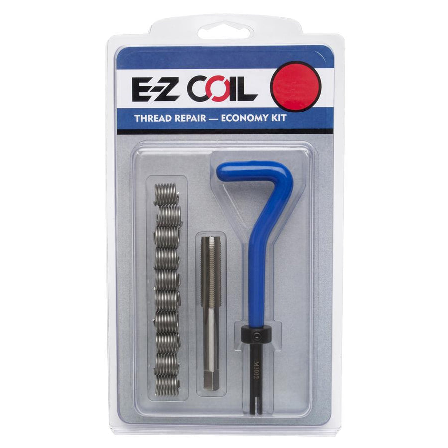 1/4"-20 Stainless Steel Threaded Coil Insert Economy Repair Kit with Inserts, Tap, and Install Tool