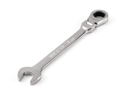 21 mm Flex Head 12-Point Ratcheting Combination Wrench