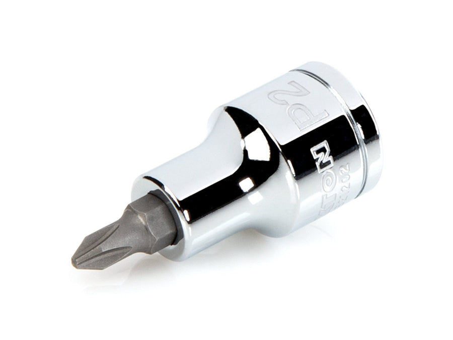 1/2 Inch Drive x #2 Phillips Bit Socket