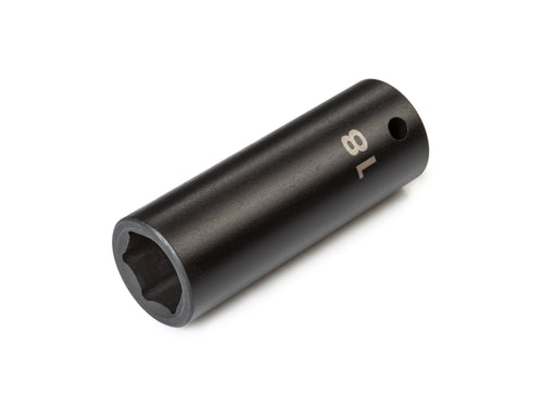 1/2 Inch Drive x 18 mm Deep 6-Point Impact Socket