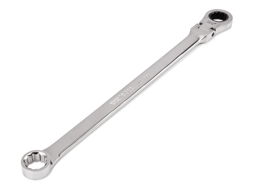 24 mm Long Fixed/Flex Head 12-Point Ratcheting Box End Wrench