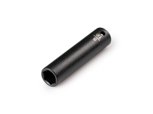 1/4 Inch Drive x 5/16 Inch Deep 6-Point Impact Socket