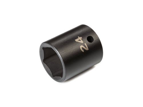 1/2 Inch Drive x 24 mm Shallow 6-Point Impact Socket