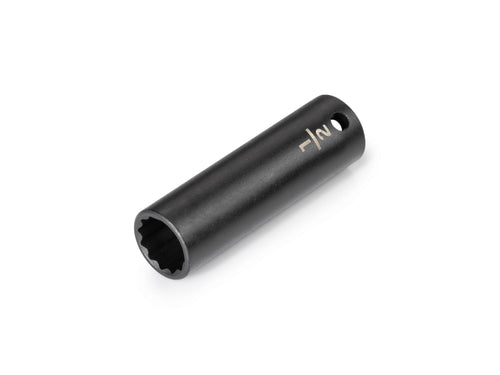 3/8 Inch Drive x 1/2 Inch Deep 12-Point Impact Socket