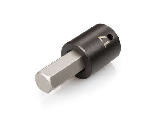 1/2 Inch Drive x 17 mm Hex Impact Bit Socket