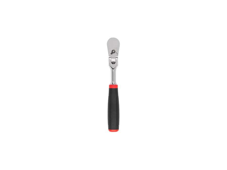 3/8 Inch Drive x 8 Inch Flex Head Non-Quick-Release Comfort Grip Ratchet
