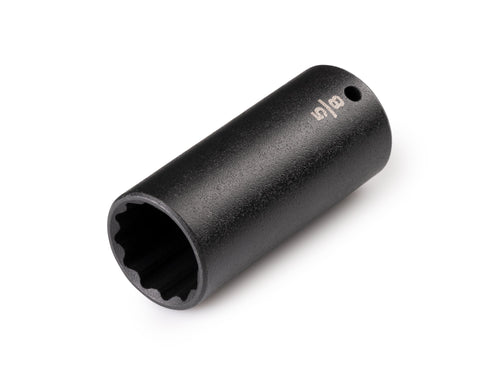 1/4 Inch Drive x 5/8 Inch Deep 12-Point Impact Socket