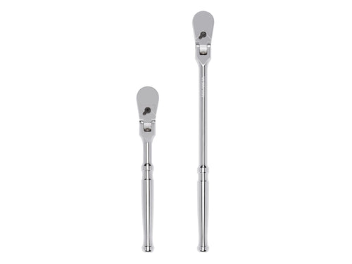 3/8 Inch Drive Flex Head Non-Quick-Release Ratchet Set, 2-Piece (8, 12 in.)