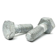 7/8-9x2-1/2 A325 Structural Hex Bolts Partial Thread Hot Dip Galvanized