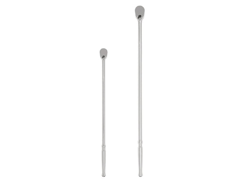 3/8, 1/2 Inch Drive Non-Quick-Release Extra-Long Ratchet Set, 2-Piece (18, 24 in.)