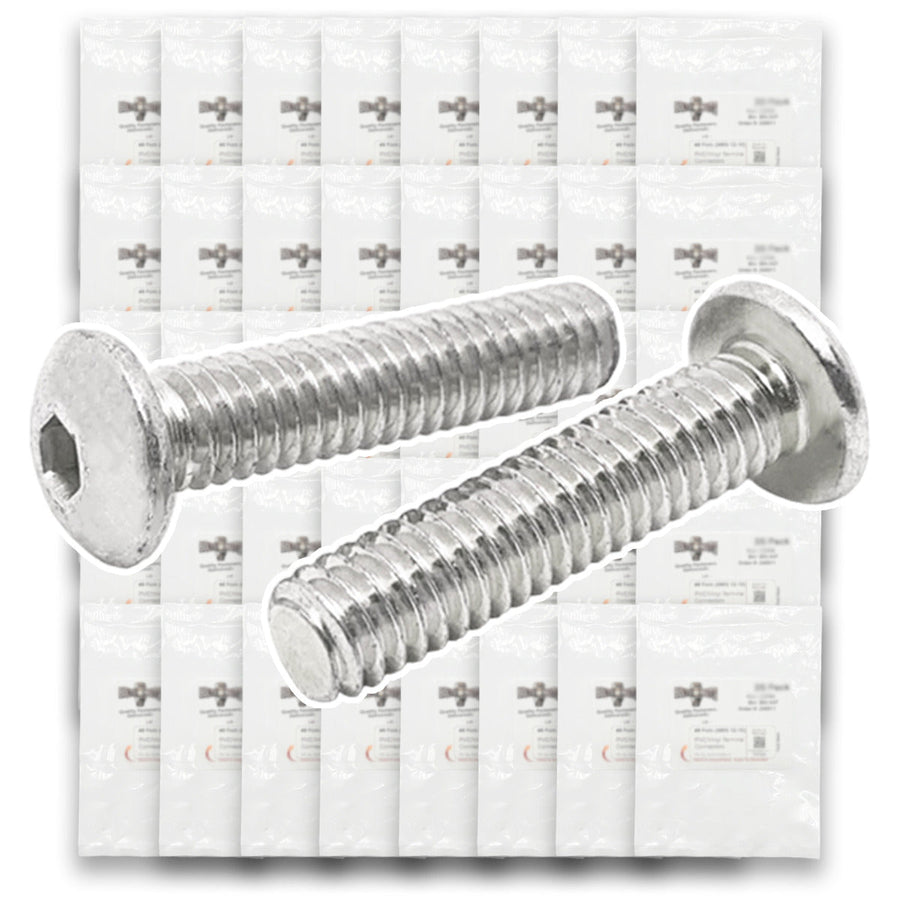 Metric Stainless A4-70 Button Socket Head Cap Screws  - 1520 PCS