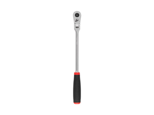 3/8 Inch Drive x 12 Inch Flex Head Quick-Release Comfort Grip Long Ratchet