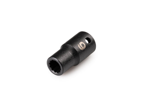 1/4 Inch Drive x 6 mm Shallow 12-Point Impact Socket