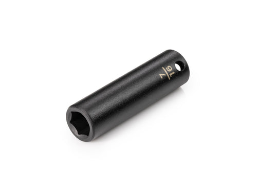 3/8 Inch Drive x 7/16 Inch Deep 6-Point Impact Socket
