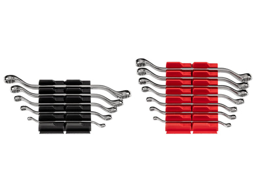 45-Degree Offset Box End Wrench Set with Modular Organizers, 12-Piece (1/4 - 13/16 in., 6 - 19 mm)