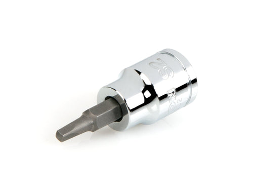 3/8 Inch Drive x #2 Square Recess Bit Socket