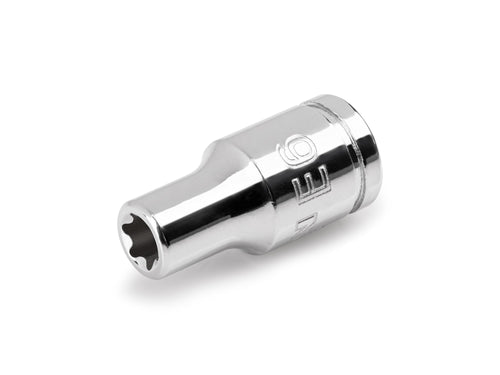 1/4 Inch Drive x E6 Shallow External Star Socket