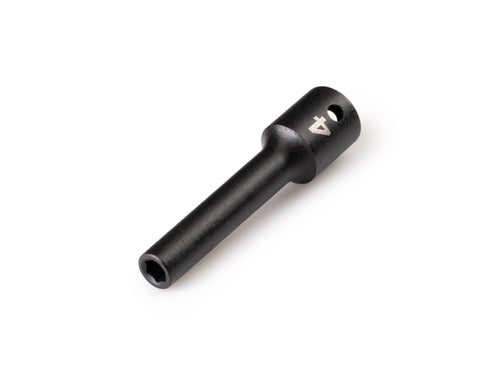1/4 Inch Drive x 4 mm Deep 6-Point Impact Socket