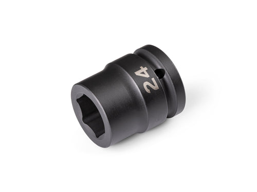 3/4 Inch Drive x 24 mm Shallow 6-Point Impact Socket