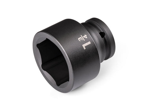 3/4 Inch Drive x 1-3/4 Inch Shallow 6-Point Impact Socket