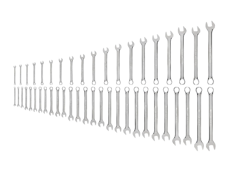 Combination Wrench Set, 46-Piece (1/4 - 1-1/4 in., 6-32 mm)