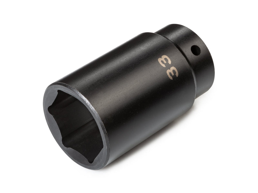 1/2 Inch Drive x 33 mm Deep 6-Point Impact Socket