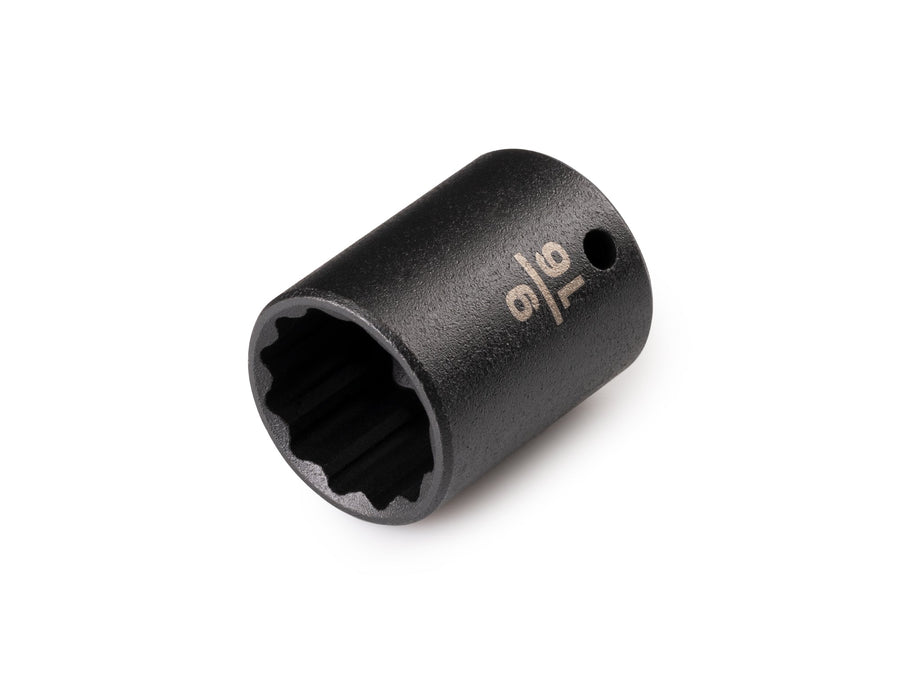 1/4 Inch Drive x 9/16 Inch Shallow 12-Point Impact Socket