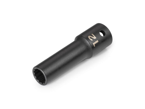 1/2 Inch Drive x 12 mm Deep 12-Point Impact Socket