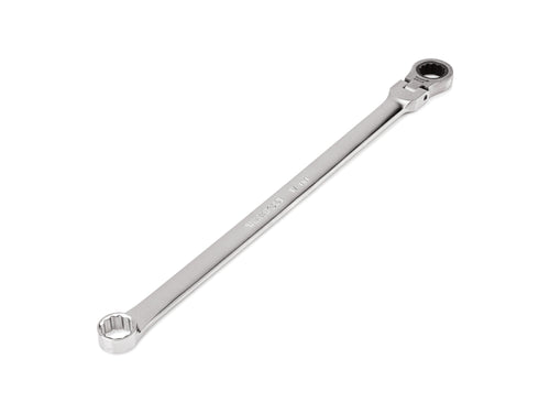 17 mm Long Fixed/Flex Head 12-Point Ratcheting Box End Wrench