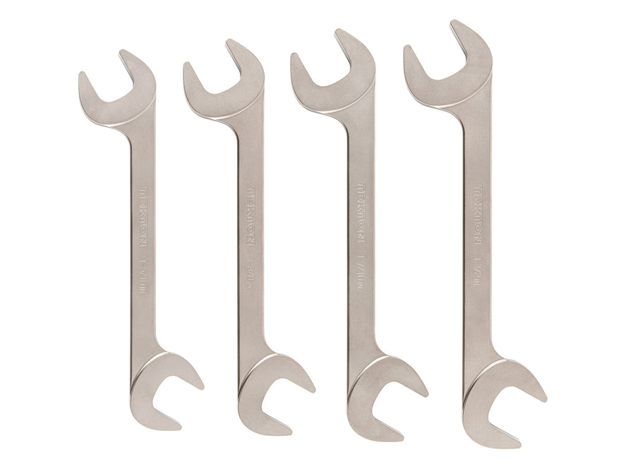 Angle Head Open End Wrench Set, 4-Piece (1-5/16 - 1-1/2 in.)