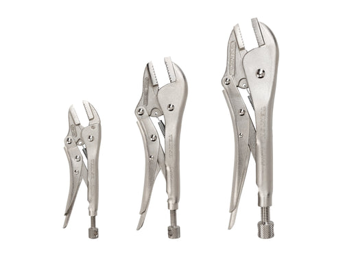 Straight Jaw Locking Pliers Set (3-Piece)