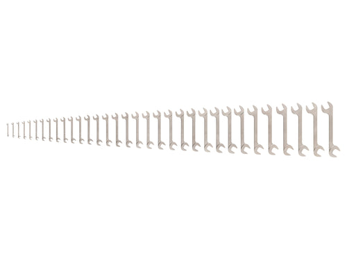 Angle Head Open End Wrench Set, 33-Piece (6-38 mm)