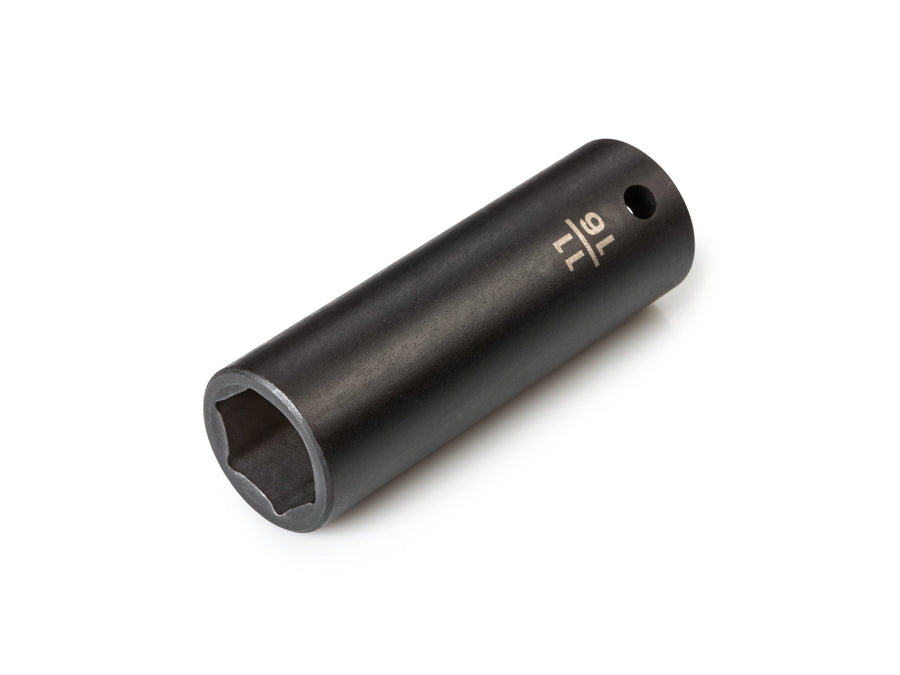 1/2 Inch Drive x 11/16 Inch Deep 6-Point Impact Socket