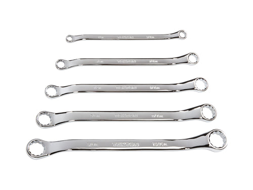 45-Degree Offset Box End Wrench Set, 5-Piece (1/4 - 13/16 in.)