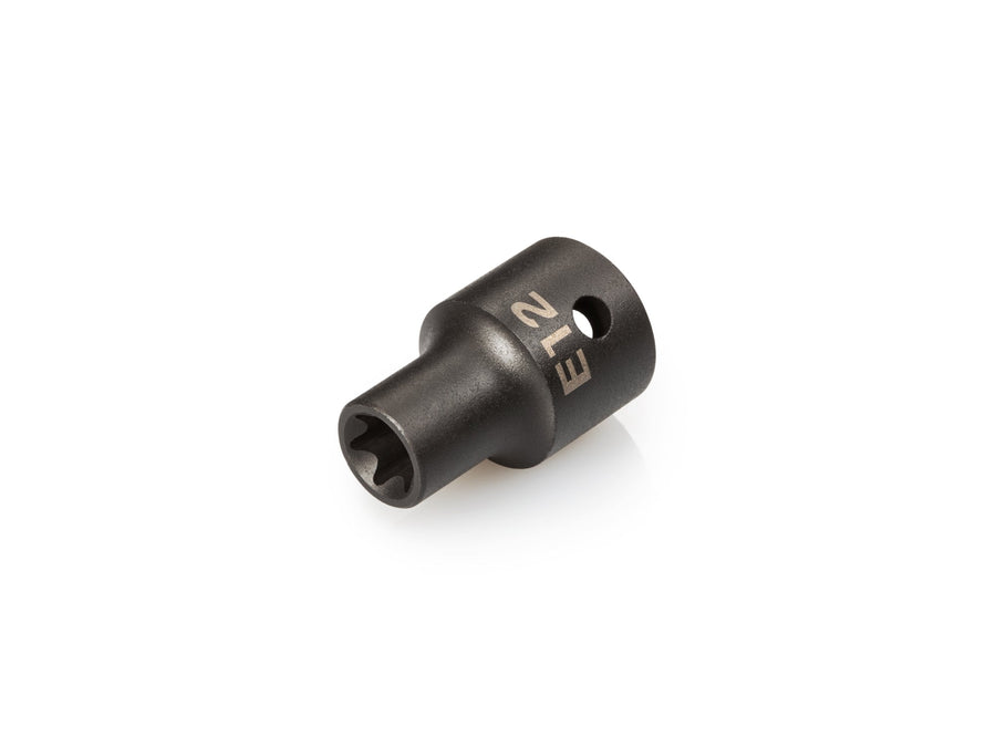 1/2 Inch Drive x E12 Shallow External Star Impact Socket