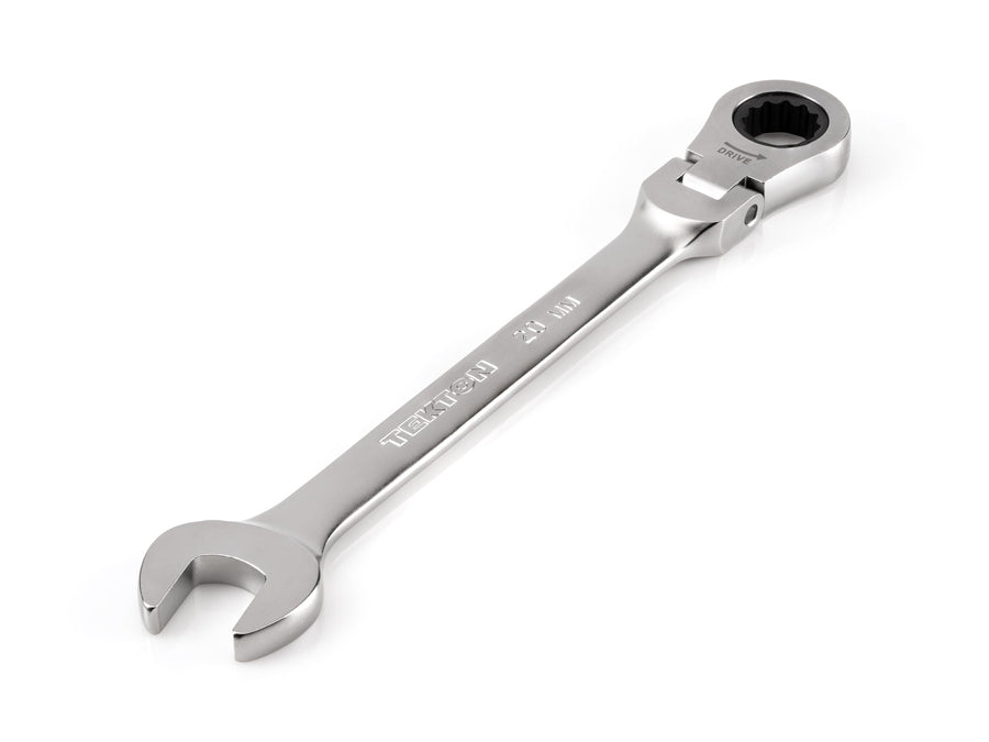 20 mm Flex Head 12-Point Ratcheting Combination Wrench