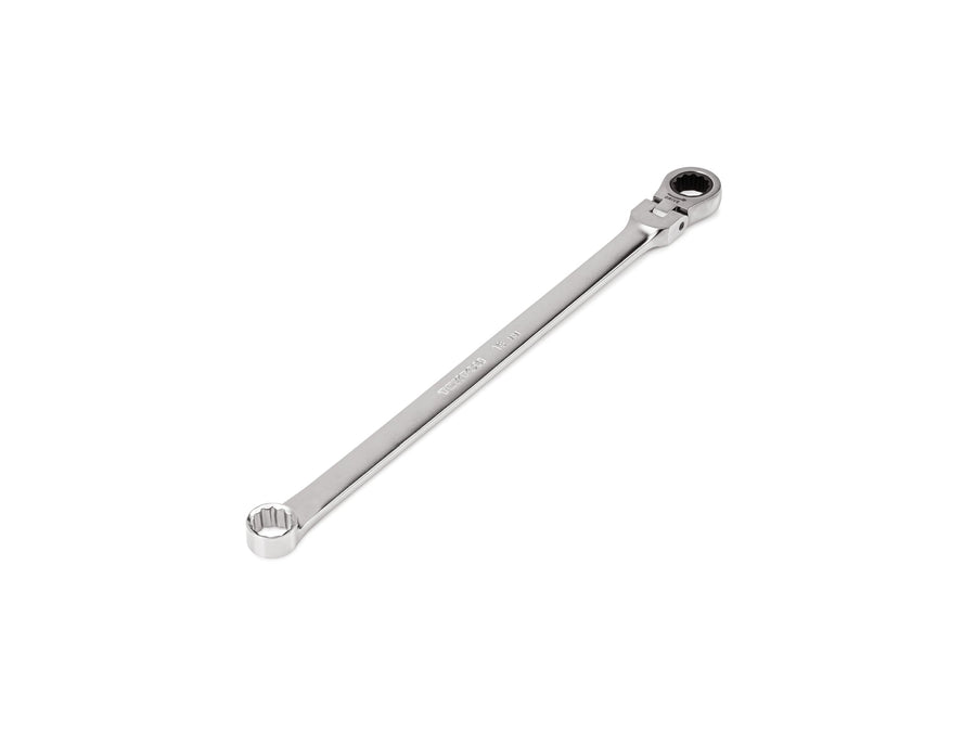 13 mm Long Fixed/Flex Head 12-Point Ratcheting Box End Wrench