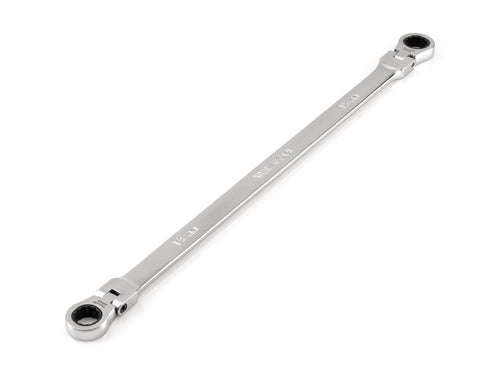 13 x 15 mm Long Flex Head 12-Point Ratcheting Box End Wrench