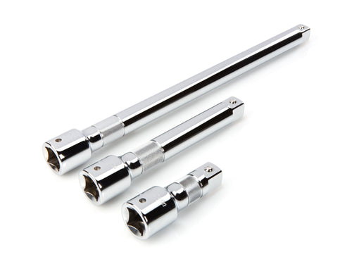3/4 Inch Drive Extension Set, 3-Piece (4, 8, 16 in.)