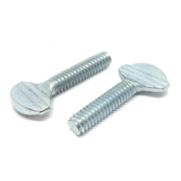 3/8-16x1-1/2" Spade Type Thumb Screws Zinc