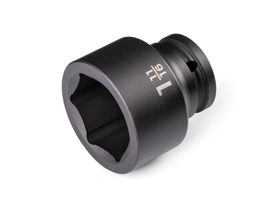 3/4 Inch Drive x 1-11/16 Inch Shallow 6-Point Impact Socket