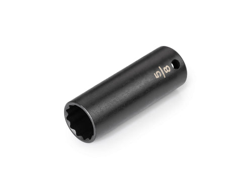 3/8 Inch Drive x 5/8 Inch Deep 12-Point Impact Socket