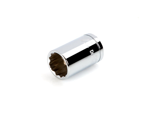 1/2 Inch Drive x 17 mm Shallow 12-Point Socket