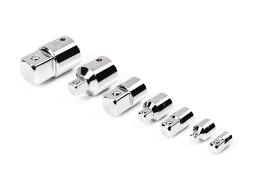 1/4, 3/8, 1/2, 3/4 Inch Drive Adapter/Reducer Set (7-Piece)