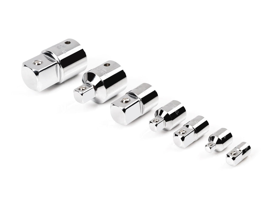 1/4, 3/8, 1/2, 3/4 Inch Drive Adapter/Reducer Set (7-Piece)