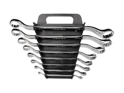 45-Degree Offset Box End Wrench Set with Holder, 8-Piece (1/4 - 1-1/4 in.)